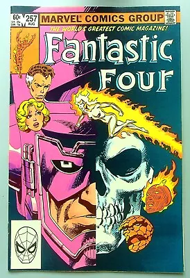 Buy Fantastic Four #257 ~ MARVEL 1983 ~ JOHN BYRNE Scarlet Witch GALACTUS VF/NM • 10.42£
