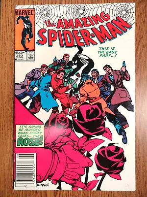 Buy Amazing Spider-man #253 Newsstand Key 1st Rose Kingpin 2nd Black Costume Marvel • 20.46£