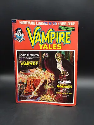 Buy Marvel Comics Magazine 1973, Vampire Tales #1, GD+, Morbius, Remainder Spray • 19.73£