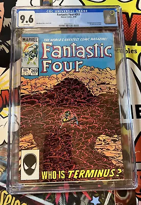 Buy 🔑 Fantastic Four #269 CGC 9.6 (1984) – 1st Appearance Of Terminus In Cameo Key • 48.15£