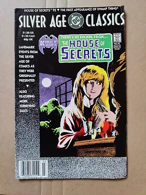 Buy DC Silver Age Classics House Of Secrets #92 First Appearance Swamp Thing FN • 2.37£
