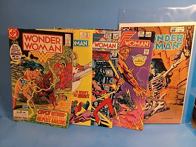 Buy Wonder Woman #298,#307,308,312,313 DC Comics Bronze Age (DC4) • 22.39£