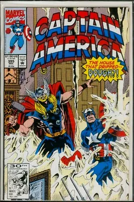 Buy Marvel Comics CAPTAIN AMERICA #395 Thor NM 9.4 • 2.40£