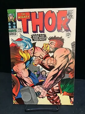 Buy Thor #126 (AKA #1, VS Hercules, Silver Age Comic) - Hot Key! • 520.31£