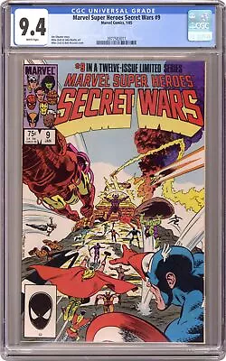 Buy Marvel Super Heroes Secret Wars #9D CGC 9.4 1985 3977583011 • 55.26£