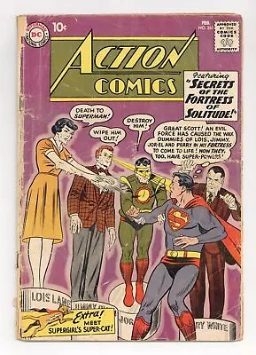 Buy Action Comics #261 FR 1.0 1960 1st App. Streaky The Super Cat, 1st X-kryptonite • 19.19£