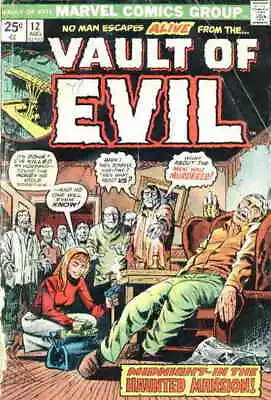 Buy Vault Of Evil #12 FN; Marvel | We Combine Shipping • 15.98£