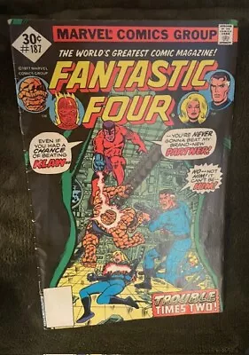 Buy Fantastic Four Marvel Comics No. 187 1977 • 11.99£