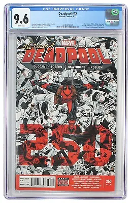 Buy Deadpool #45 Death Of Deadpool Last Issue CGC NM+ 9.6 White Pages 4248373001 • 36.26£