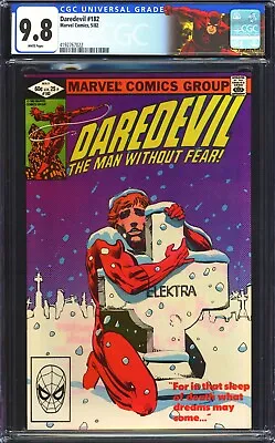 Buy Daredevil #182 CGC 9.8 NM/MT Custom Label - Frank Miller Story! Marvel 1982 • 133.23£