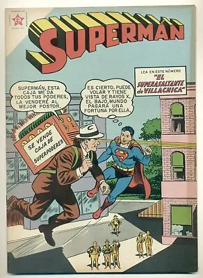 Buy SUPERMAN #178 El Superasaltante De Villachica, Novaro Comic 1959 • 67.96£