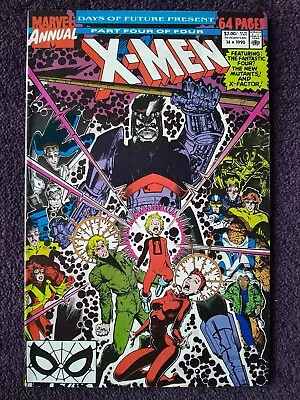Buy Comics: X Men Annual 14 June 1990 Cameo?of Gambit You Decide, Full266 July 1990. • 55£