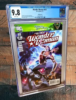 Buy CGC Graded 9.8 Wonder Woman #611 ~ Alex Garner Variant 2011 • 73.25£