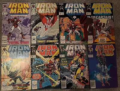 Buy Iron Man #s 225-232, 1987/1988. Stark Wars/Armour Wars Full Set 1-7 + Epilogue • 28£