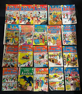 Buy Archie Comics 73 Silver Age Comics Lot +richie Rich, Mighty Mouse 3d Casper Etc. • 159.07£