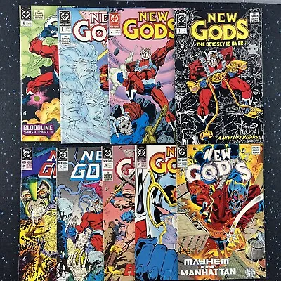 Buy New Gods 9-Comic Lot: 1 2 8 10 14 15 16 19 20 (1989 DC Comics) VF To NM • 7.11£