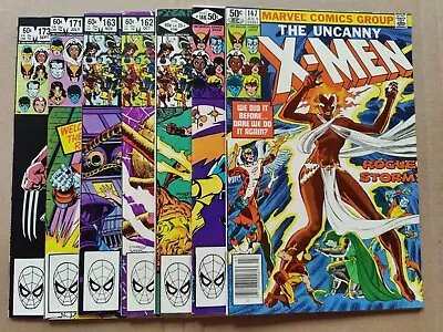 Buy Uncanny X-Men 147 148 160 162 163 171 173 Lot Of 7 Marvel • 54.40£