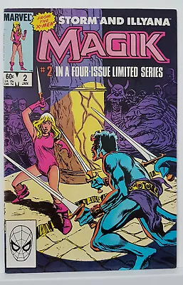 Buy Storm And Illyana: Magik #2 - MARVEL Comics - January 1984 - FINE- 5.5 • 5£