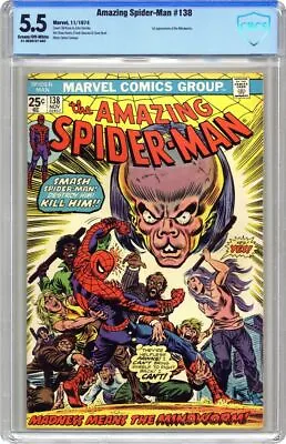 Buy Amazing Spider-Man (1963 1st Series) 138 CBCS 5.5 • 64.33£