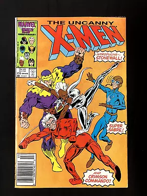 Buy Uncanny X-Men #215 (1st Series) Marvel Comics Mar 1987 1st Appear Stonewall • 13.59£