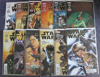 Buy Star Wars #1 - 12 - Marvel Comics • 19.95£
