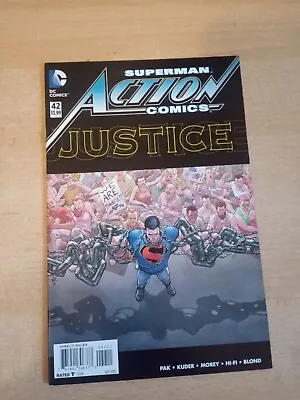 Buy SUPERMAN ACTION COMICS No 42 DC COMIC BOOK GRAPHIC NOVEL 2015 • 3.99£