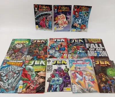 Buy DC Comic Book Bundle Job Lot X13 Justice League Wonder Woman Harley Quinn JLA • 9.99£