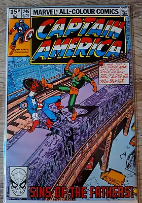 Buy Captain America #246 (1980) Bronze Age-Marvel Comics Listing #234 To #379 VF+ • 3.56£