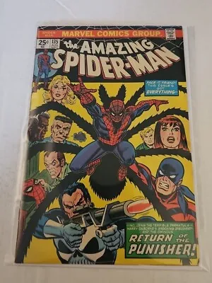 Buy Amazing Spider-Man 135 KEY Punisher • 64.05£