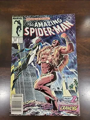 Buy Amazing Spider Man 293 Newsstand - Kraven Pt 2 • 28.15£
