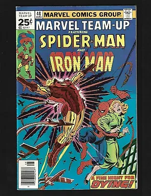 Buy Marvel Team-Up #48 VF- Romita Spider-Man Iron Man 1st Wraith 1st Jean DeWolff • 9.53£