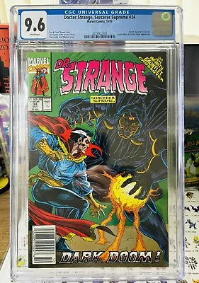 Buy CGC DOCTOR STRANGE, SORCERER SUPREME #34 1991 Marvel Comics CGC 9.6 Near Mint + • 100£