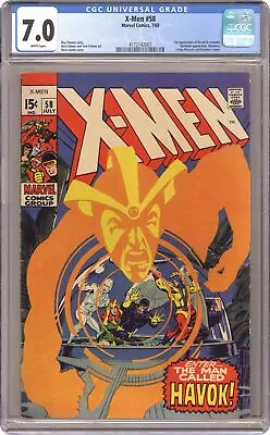 Buy Uncanny X-Men #58 CGC 7.0 1969 4172142007 • 240.18£