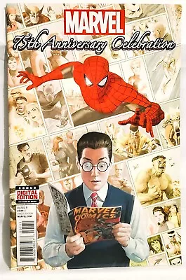 Buy MARVEL 75th ANNIVERSARY CELEBRATION #1 Stan Lee Final Written Work Marvel Comics • 16£