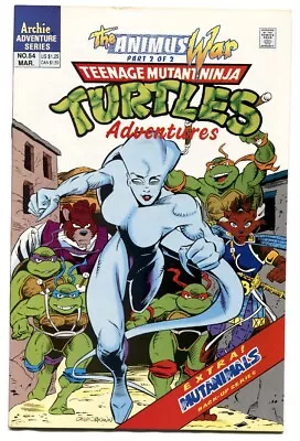 Buy Teenage Mutant Ninja Turtles Adventures #54  1993 - Archie  -NM - Comic Book • 16.95£