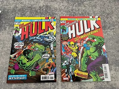 Buy Incredible Hulk 180 & 181 Facsimiles  • 12.99£