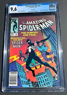 Buy Amazing Spider-man 252 CGC 9.6  Newsstand W/P • 337.60£