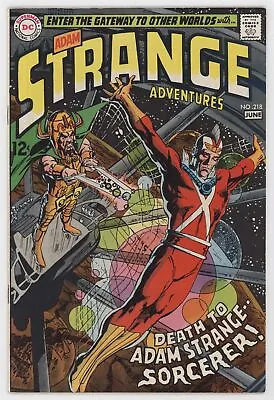 Buy Strange Adventures 218 DC 1969 FN VF Neal Adams Showcase 17 117 • 17.61£