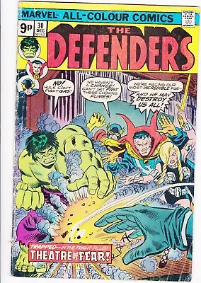 Buy The Defenders #30 1975 1st App  Tapping Tommy Marvel Comics UK, VG • 0.99£