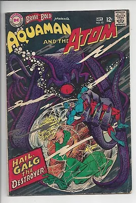 Buy Brave And The Bold #73 Good (2.0) 1967 - Aquaman And The Atom!!! • 11.85£