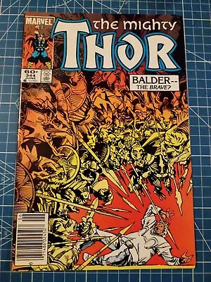 Buy Thor The Mighty 391 Marvel Comics 7.5 H8-50 Newsstand 1st Malekith The Accursed • 14.21£