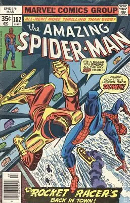 Buy Amazing Spider-Man #182 VG 1978 Stock Image Low Grade • 8.30£