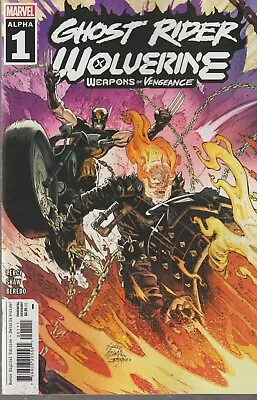 Buy Marvel Comics Ghost Rider Wolverine Weapons Of Vengeance #1 Oct 2023 Nm • 6.75£