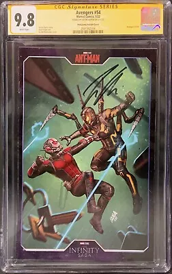 Buy 9.8 CGC Avengers #54 Signature Aaron Nakayama DNA Ant-Man 2022 Marvel • 59.30£