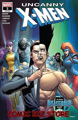 Buy Uncanny X-men #3 (2018) 1st Print Leinil Yu Main Cover Bagged & Boarded Marvel • 3.40£