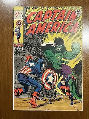 Buy Captain America #110/Silver Age Marvel Comic Book/1st Madame Hydra/GD-VG • 55.46£