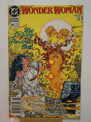 Buy WONDER WOMAN #45 (1990) Pandora, Demeter, George Perez, Mindy Newell, DC Comics • 2.36£