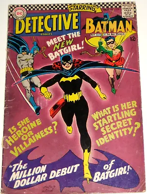 Buy Detective Comics #359 Jan 1967 1st Barbara Gordon Batgirl Key Issue VG FREE S/H • 355.46£