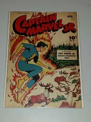 Buy Captain Marvel Jr. #29 Vg+ (4.5) Fawcett April 1945 ** • 89.99£