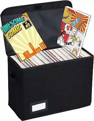 Buy Comic Book Storage Box 1Pcs 15.8 X 7.5 X 11.4 Inches Collapsible Comic Short Box • 15.42£